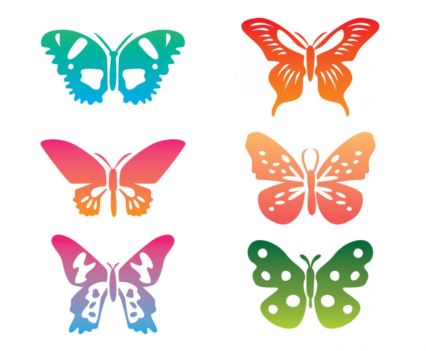 1363x1123 Butterfly Vector Graphic Clip Art Handandbeak