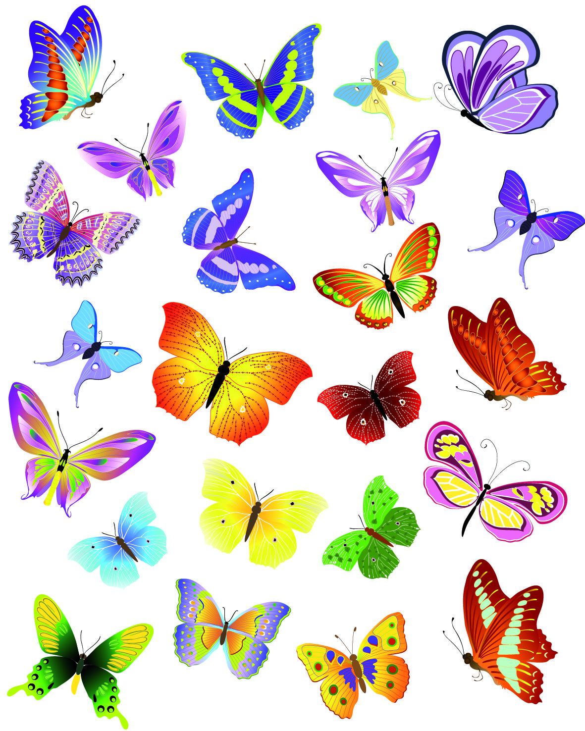 1181x1476 Butterflies Vector Free Vector Gardening Ideas, Flowers, Fencing