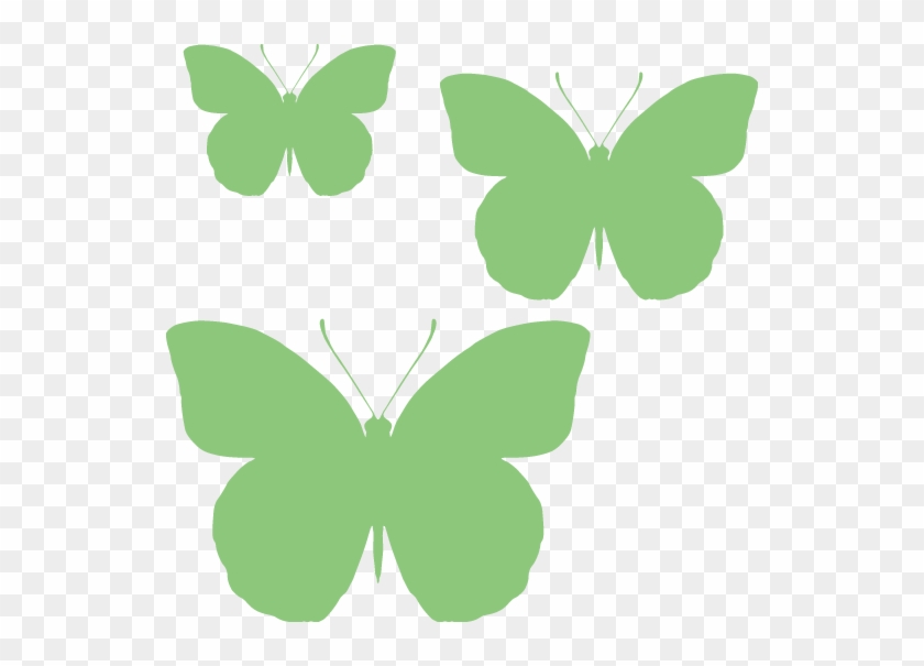 840x605 Butterfly Light Green Vector Vector