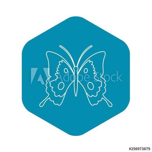 Butterfly Icon Outline Illustration Of Butterfly Vector Icon 500x500 Butterfly Icon Outline Illustration Of Butterfly Vector Icon