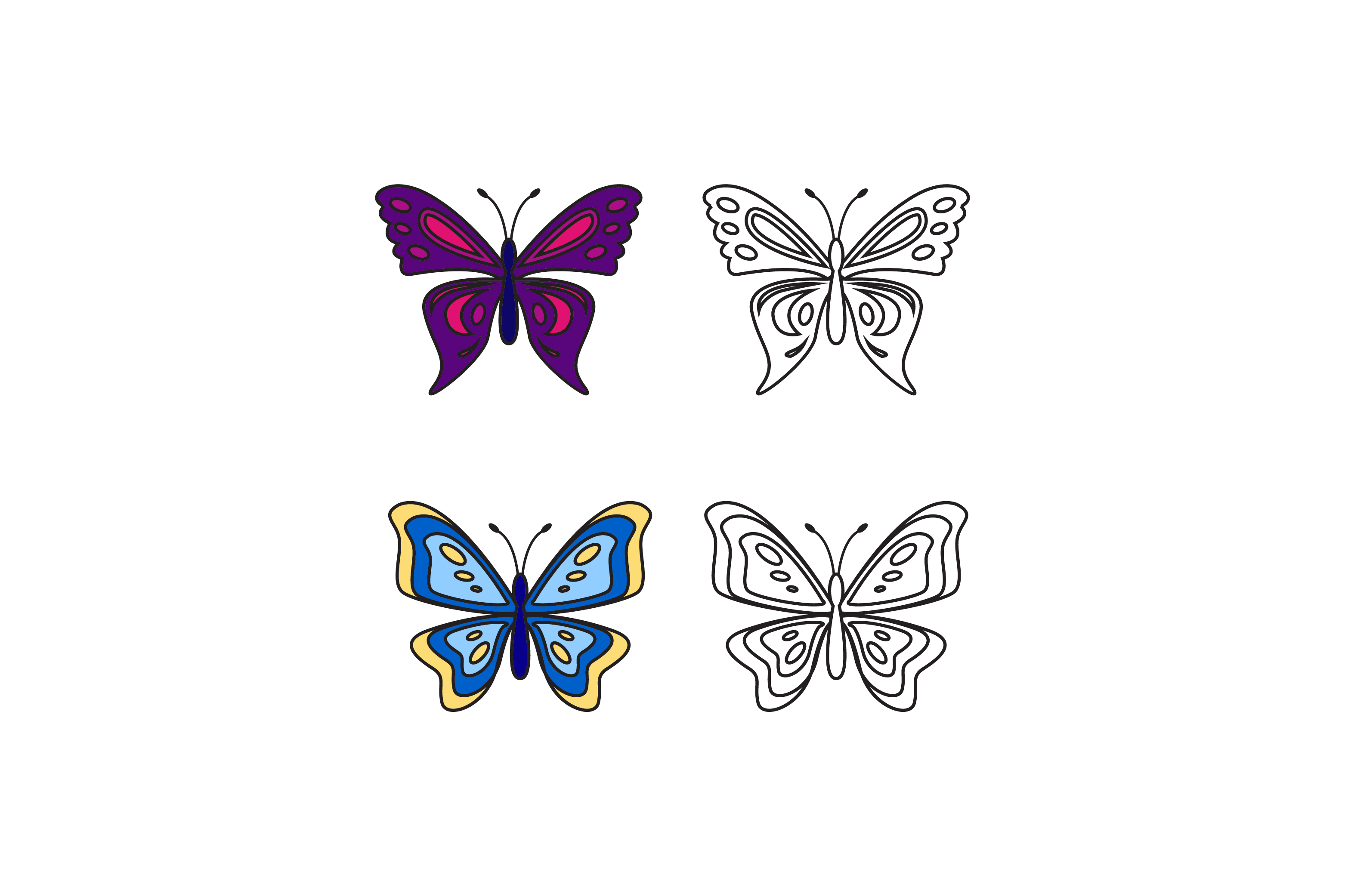 Butterfly Vector Illustration Graphic 3125x2083 Butterfly Vector Illustration Graphic
