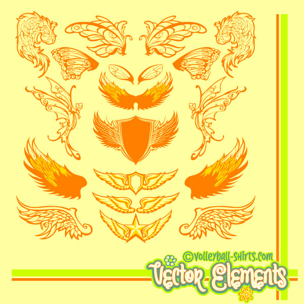 600x600 Vector Butterfly Wings