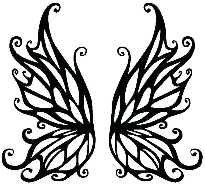 Butterfly Wings Vector at Vectorified.com | Collection of ...