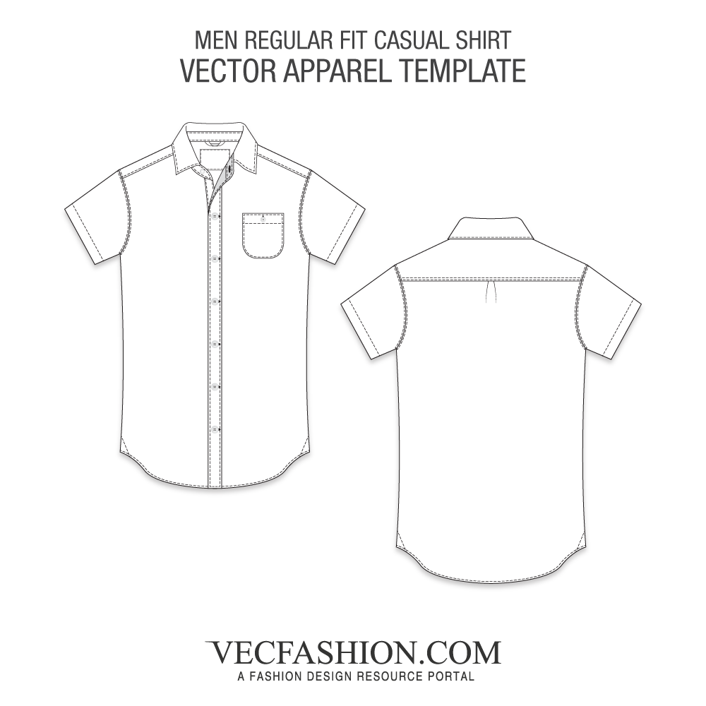 Button Down Shirt Vector at Vectorified.com | Collection of Button Down ...