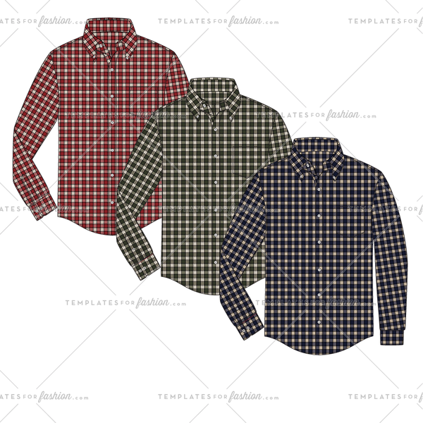 Button Down Shirt Vector at Vectorified.com | Collection of Button Down ...