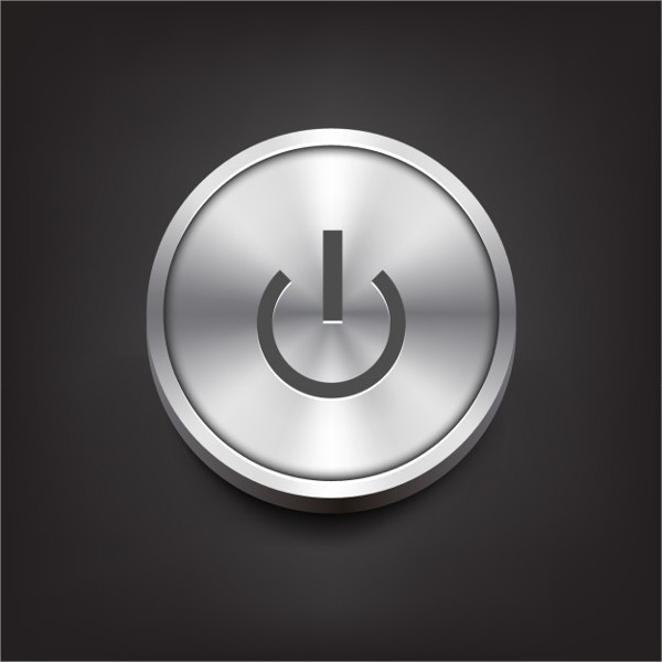 600x600 Metallic Buttons