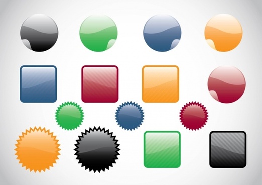 522x368 Button Free Vector Download