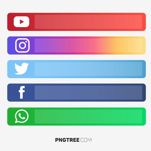 640x640 Social Media Button Vector, Social Media Icons, Social Media