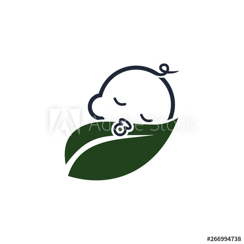 500x500 Baby Logo Vector