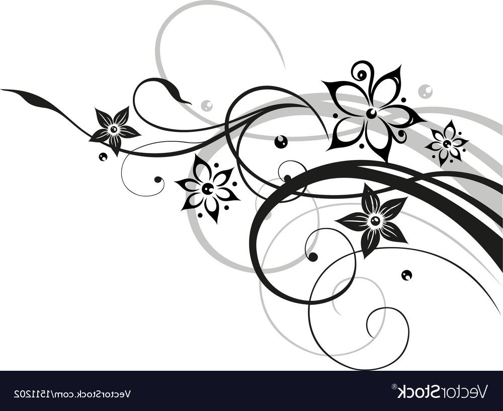 1000x817 Unique Black Vine Vector Cdr Free Vector Art, Images, Graphics
