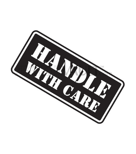 Buy Vector Handle With Care Logo Royalty Free Illustration 442x500 Buy Vector Handle With Care Logo Royalty Free Illustration