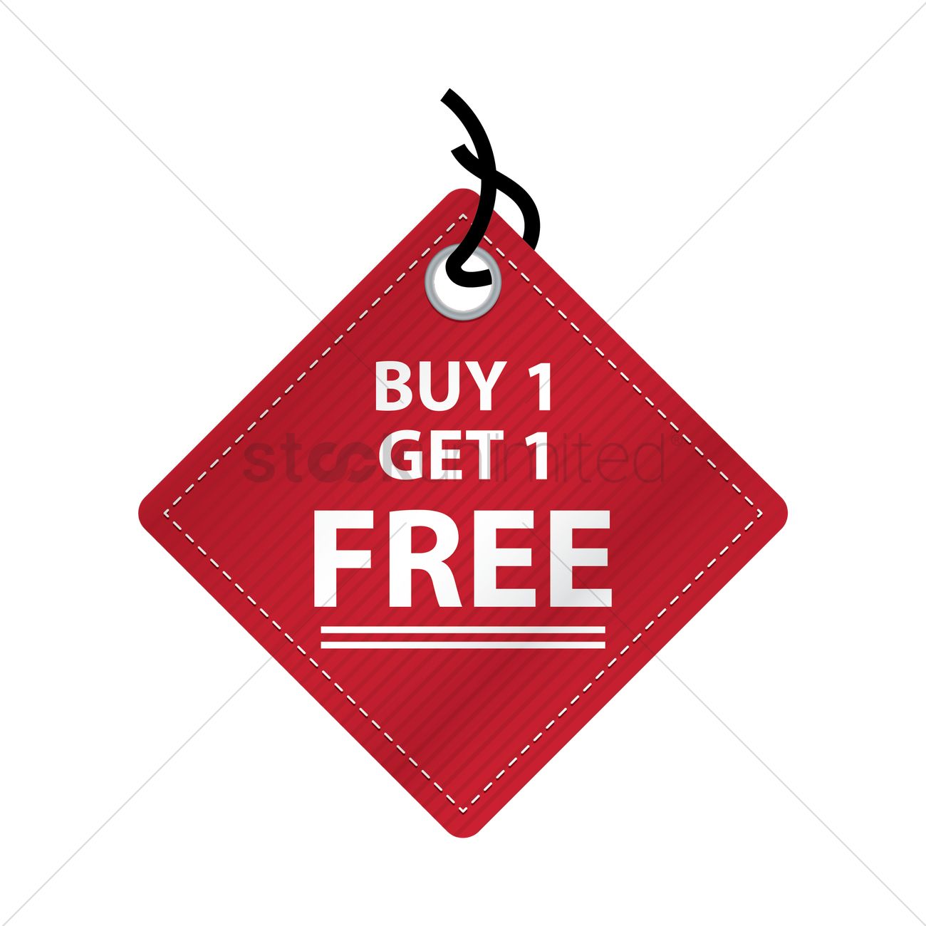 Free Buy One Get One Free Tag Vector Image 1300x1300 Free Buy One Get One Free Tag Vector Image