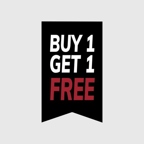 490x490 Buy One Get One Free Promotional Tag Vector