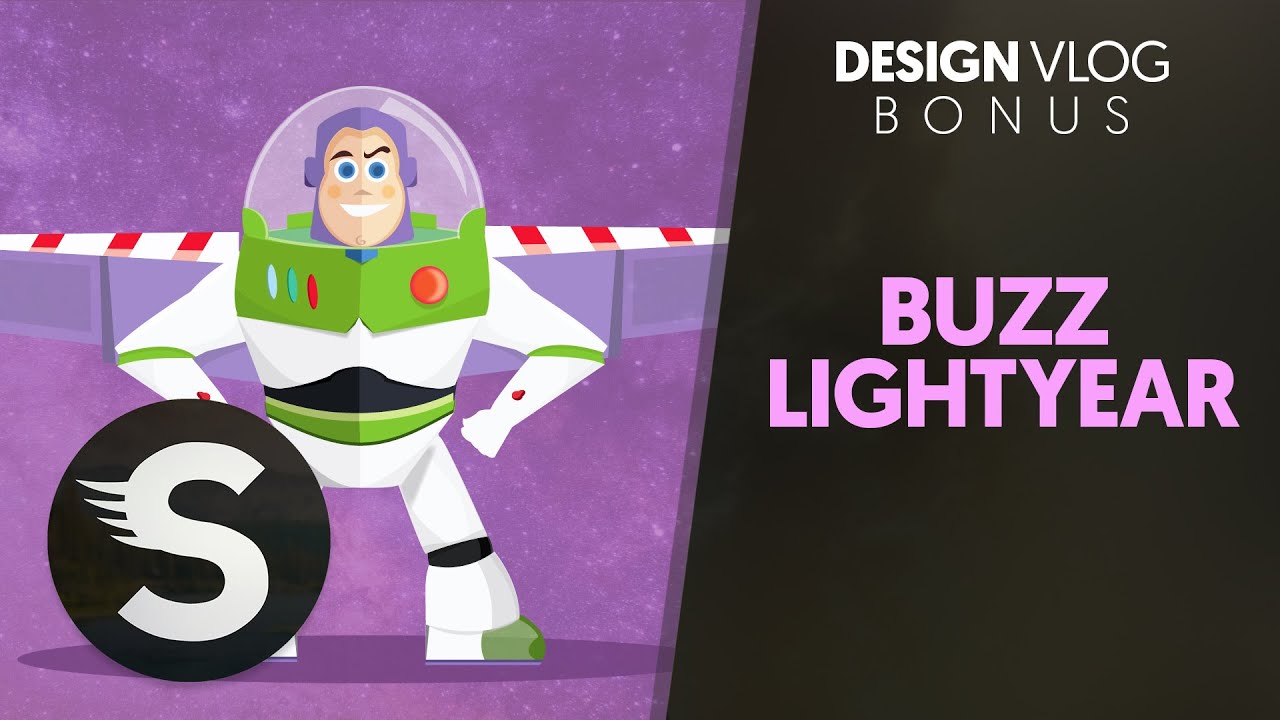 1280x720 Design Vlog Buzz Lightyear Vector