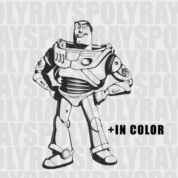 570x570 Toy Story Buzz Buzz Lightyear Png Stencil Toy Etsy
