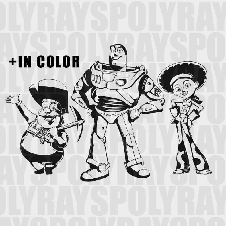 794x794 Toy Story Disney Story Buzz Lightyear Jessie Etsy