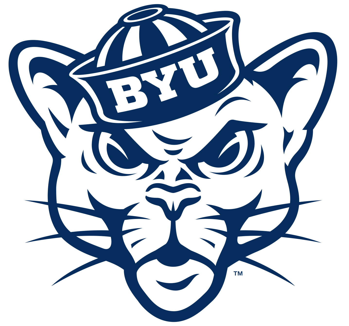 1436x1340 Secondary 'sailor Cougar' Logo Reinforces Byu's Tradition