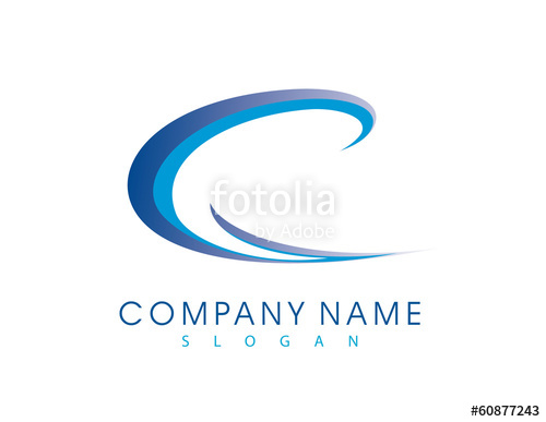 500x387 C Wave Logo Stock Image And Royalty Free Vector On Fotolia