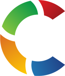 256x300 C Colour Letter Logo Vector