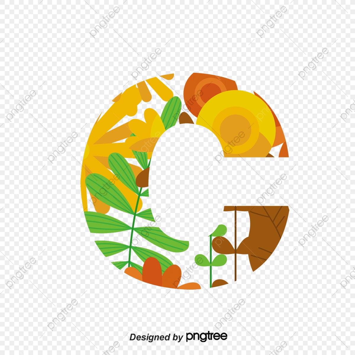 1200x1200 Flowers Letter C, Letter Vector, Flower, Flower Alphabet Png