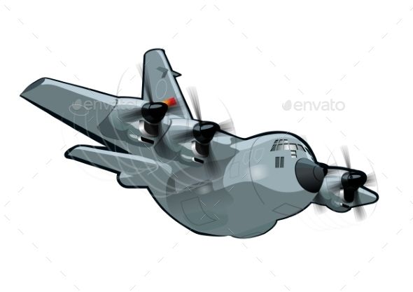 Cartoon Military Airplane Aircraft Airplane Vector, Airplane 590x417 Cartoon Military Airplane Aircraft Airplane Vector, Airplane