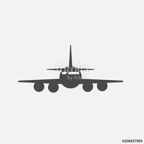 Jet Plane Vector Icon Airplane Stock Image And Royalty Free 500x500 Jet Plane Vector Icon Airplane Stock Image And Royalty Free
