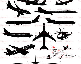 Airplane Vector Etsy 340x270 Airplane Vector Etsy