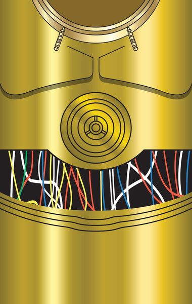 380x600 Star Wars Vector Art Print Star Wars Badassery Star Wars