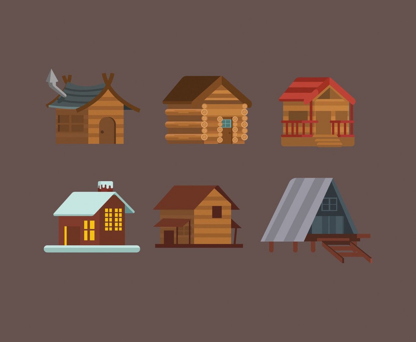 Lake Cabin Silhouette Vector Studiogrfx 1363x1123 Lake Cabin Silhouette Vector Studiogrfx