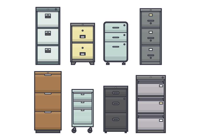 Office Cabinet Vectors 700x490 Office Cabinet Vectors