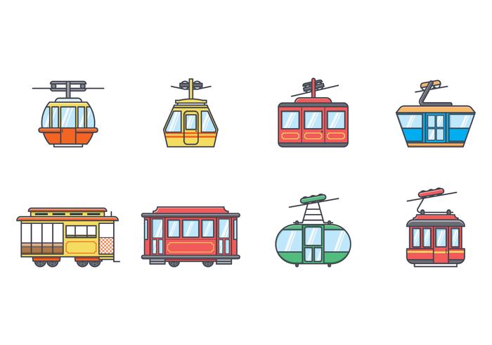 Free Cable Car Vector 700x490 Free Cable Car Vector