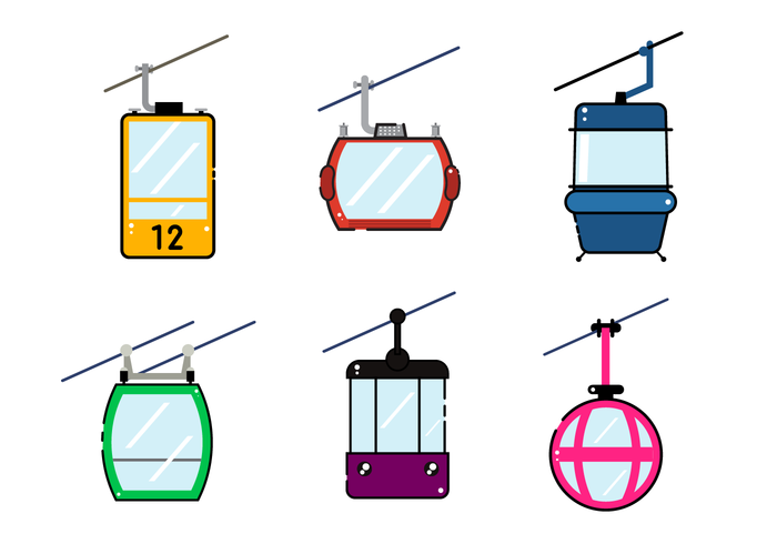 Free Cable Car Vector 700x490 Free Cable Car Vector