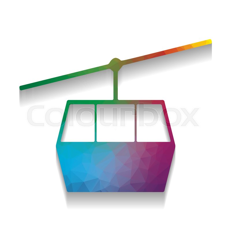 Funicular, Cable Car Sign Vector Stock Vector Colourbox 800x800 Funicular, Cable Car Sign Vector Stock Vector Colourbox
