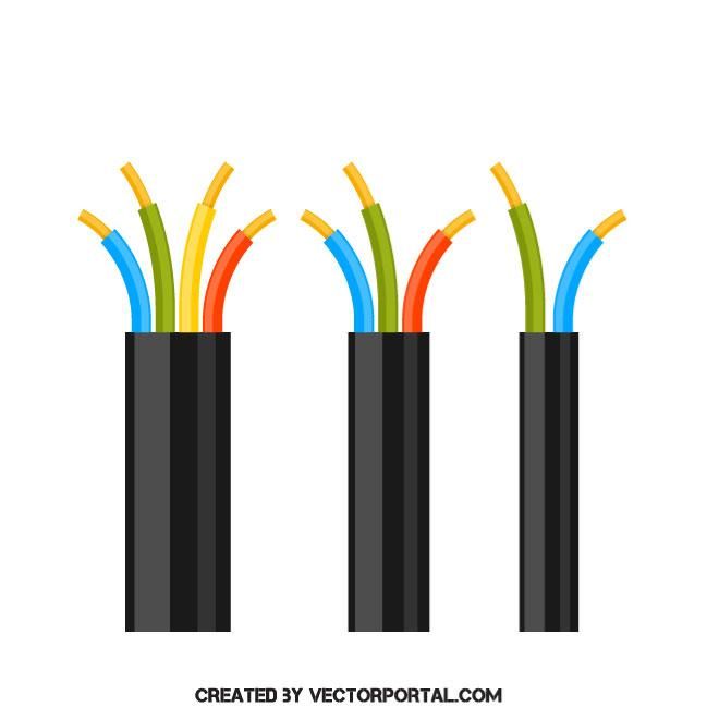 660x660 Electric Copper Cable Vector Image Various Vectors Vector Free