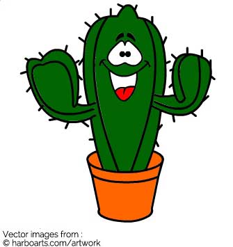 Download Cartoon Cactus 335x355 Download Cartoon Cactus