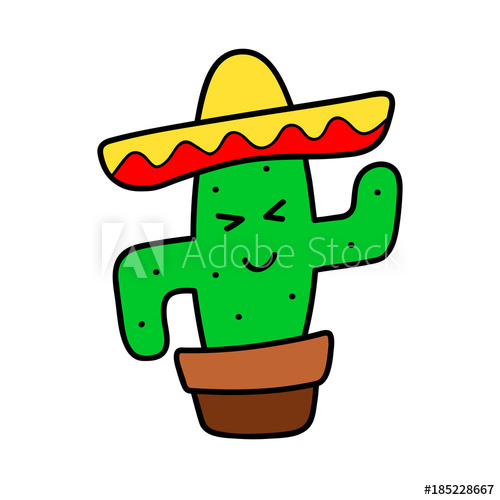 Cactus Cartoon Vector Isolated Sticker, Patch, Badge, Pin, Icon 500x500 Cactus Cartoon Vector Isolated Sticker, Patch, Badge, Pin, Icon