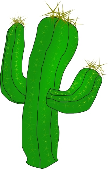 378x593 Saguaro Cactus Clip Art Free Vector In Open Office Drawing