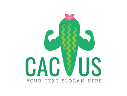 Cactus Flower Vector Logo Logopik 420x320 Cactus Flower Vector Logo Logopik