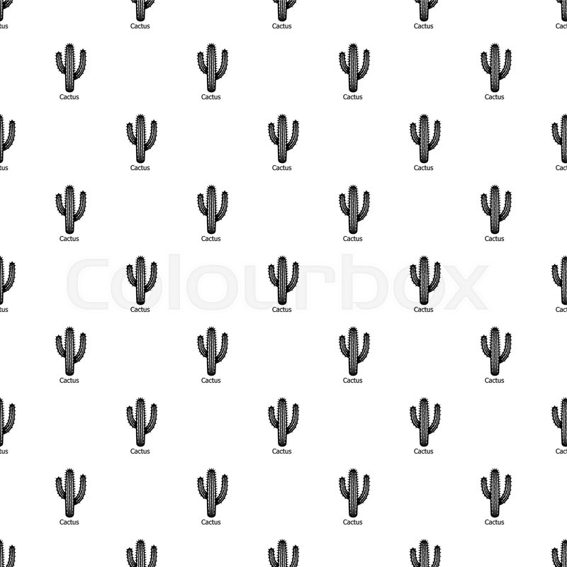 Cactus Pattern Vector Seamless Stock Vector Colourbox 800x800 Cactus Pattern Vector Seamless Stock Vector Colourbox