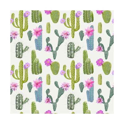 Vector Cactus Background Seamless Pattern Exotic Plant Tropical 400x400 Vector Cactus Background Seamless Pattern Exotic Plant Tropical