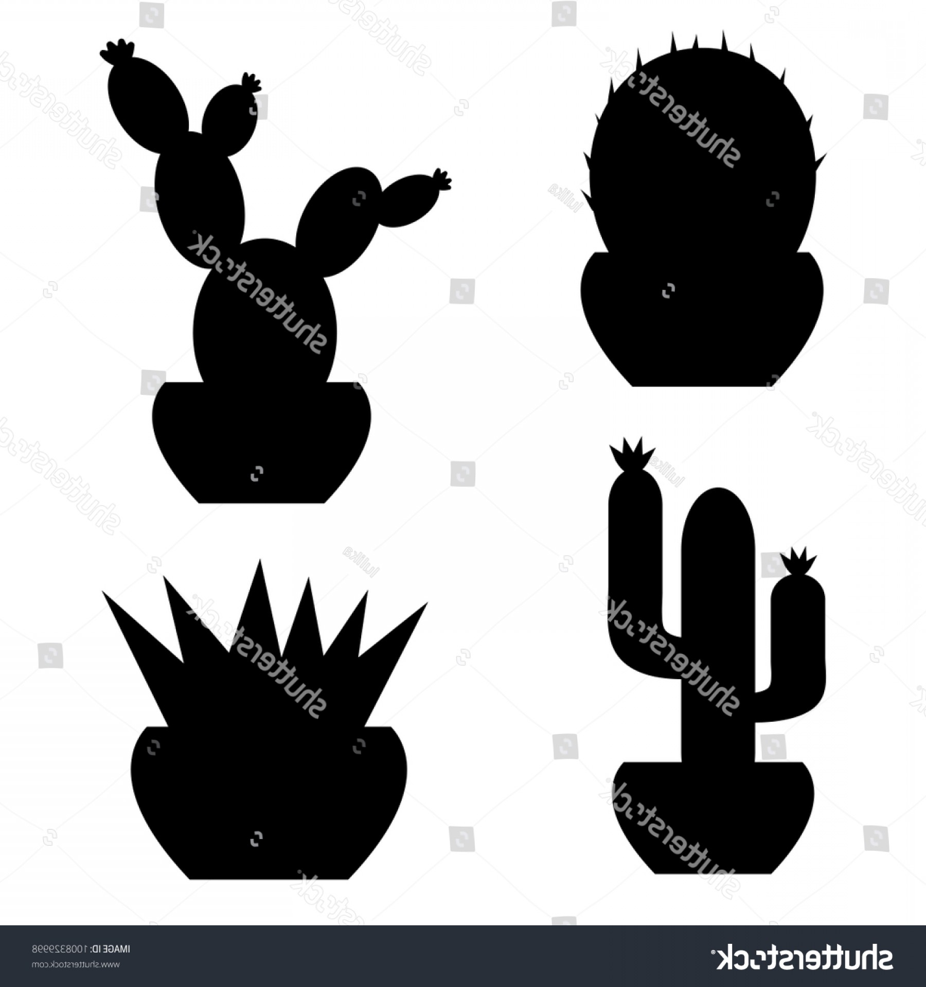 1800x1920 Cactus Silhouette Vector Catamart