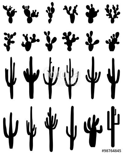 400x500 Download The Royalty Free Vector Black Silhouettes Of Different