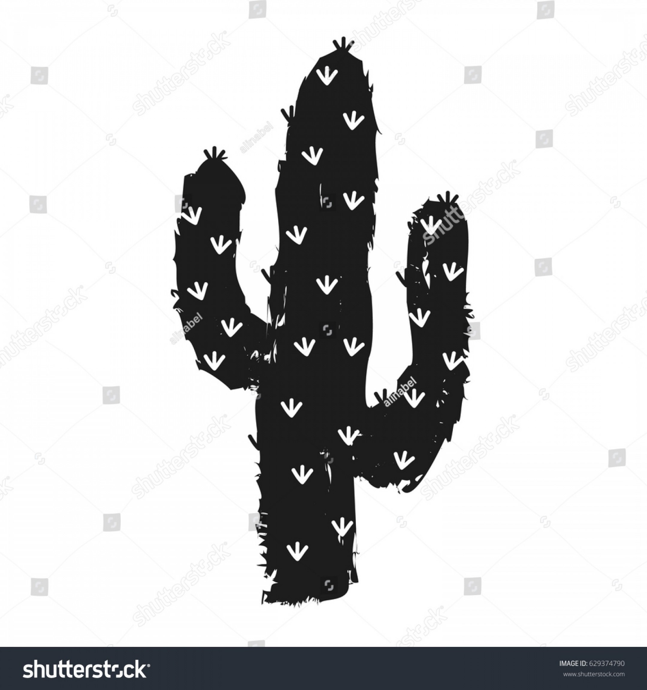 2160x2304 Silhouette Cactus Wording Vector Cqrecords