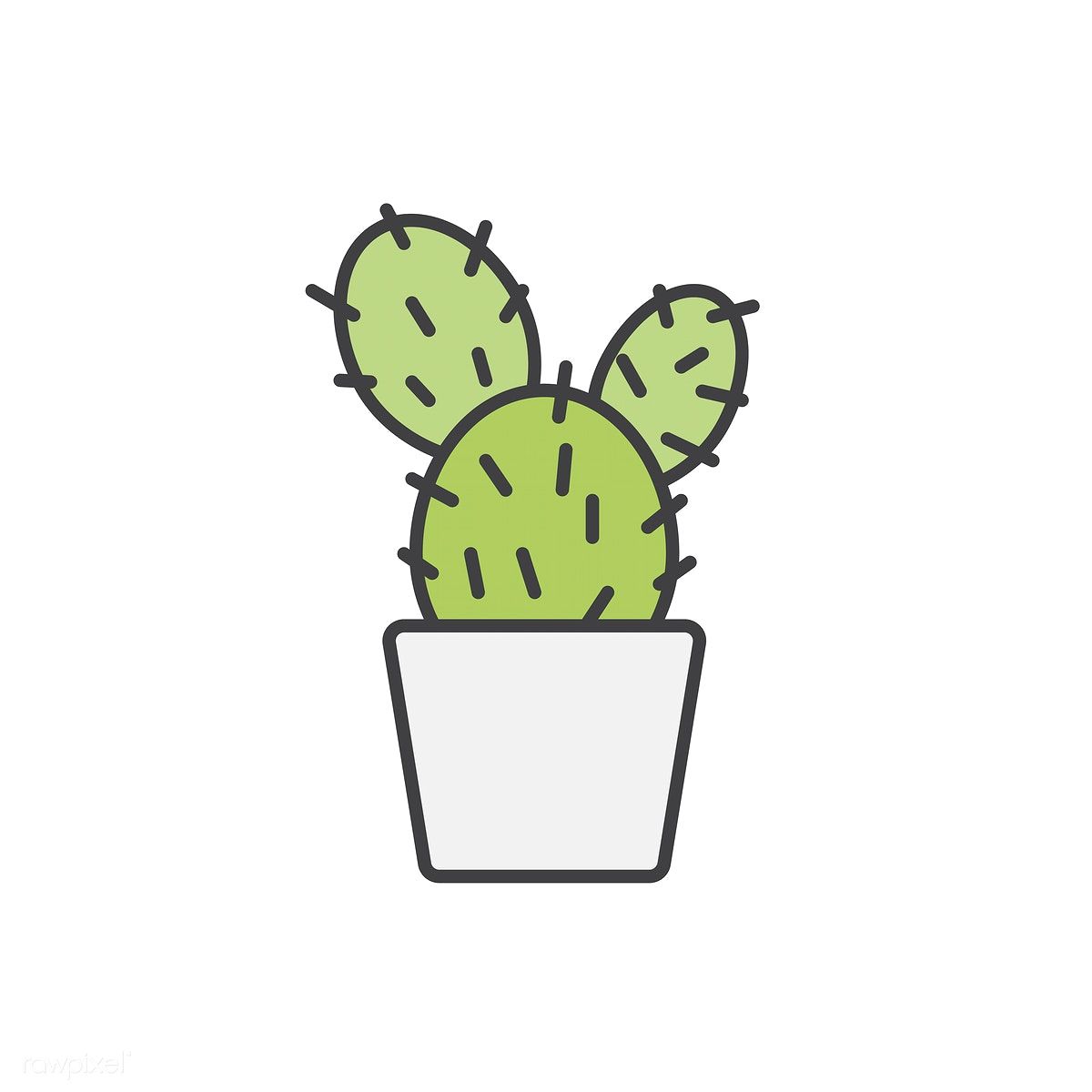 Cactus Vector Free Image 1200x1200 Cactus Vector Free Image