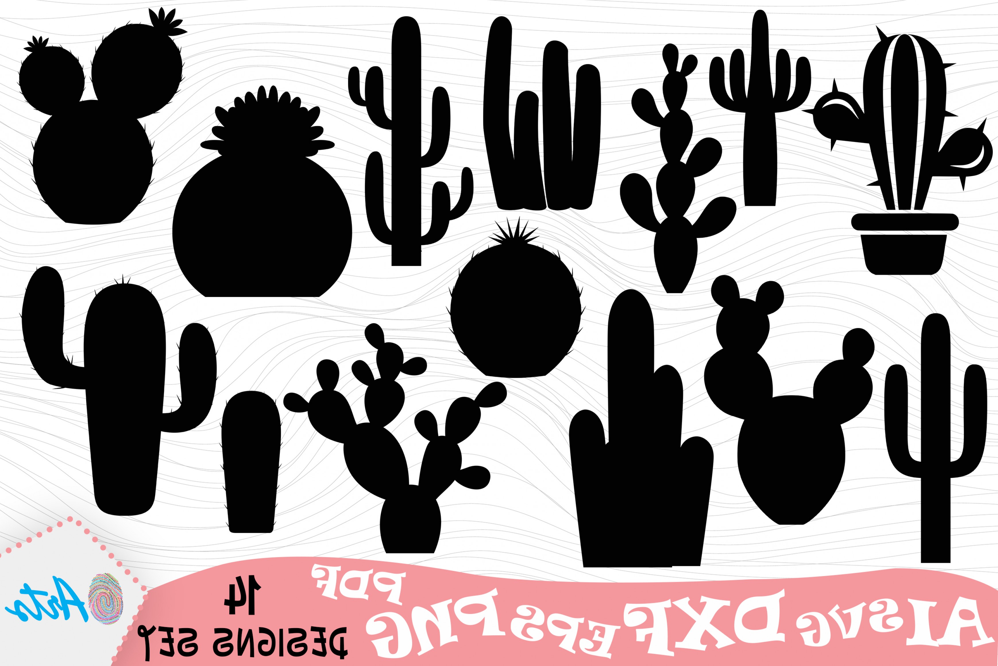Cactus Thorns Vector Silhouette Hoodamathrun 3475x2319 Cactus Thorns Vector Silhouette Hoodamathrun