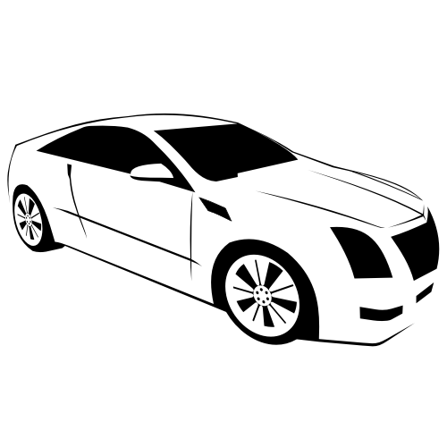 500x500 Free Vectors Cadillac Cts Coupe Free Vector