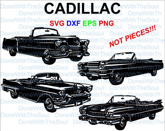 570x451 Cadillac Cadillac Vector Cadillac Car Car Etsy