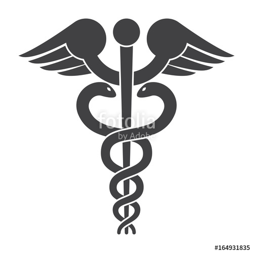 Caduceus Free Vector at Vectorified.com | Collection of Caduceus Free ...