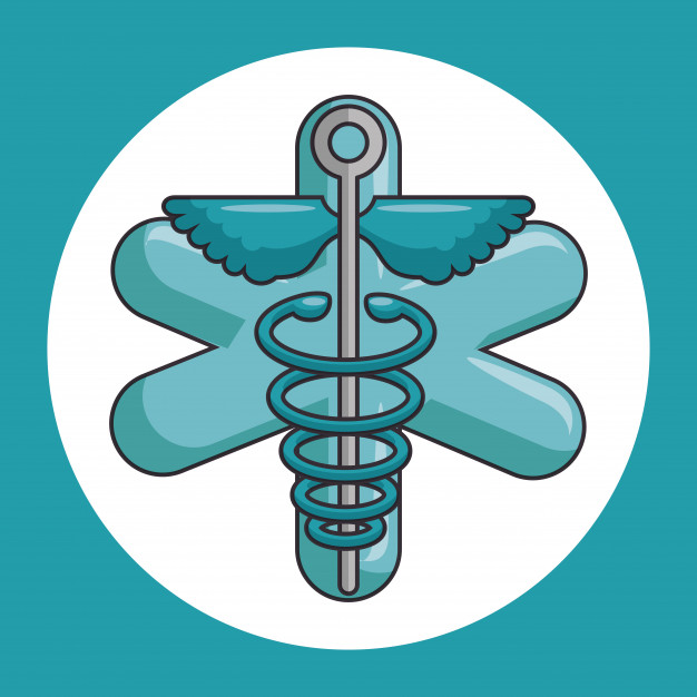 626x626 Caduceus Medical Symbol Vector Premium Download