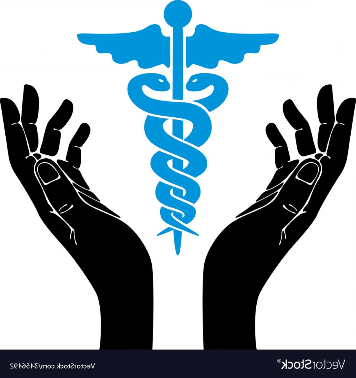 1200x1275 Hands With Caduceus Symbol Vector Soidergi